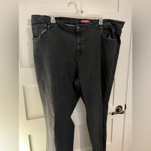 Woman Within Black Jeans